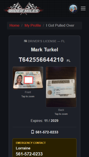 I-got-pulled-over-rider-miles
